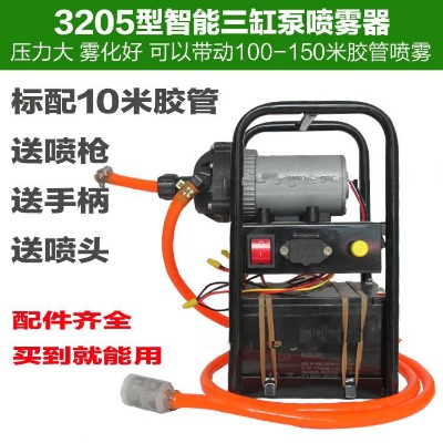 手提式電動噴霧器農用果樹泵洗車淋菜澆花噴藥機彌霧機改裝打藥機
